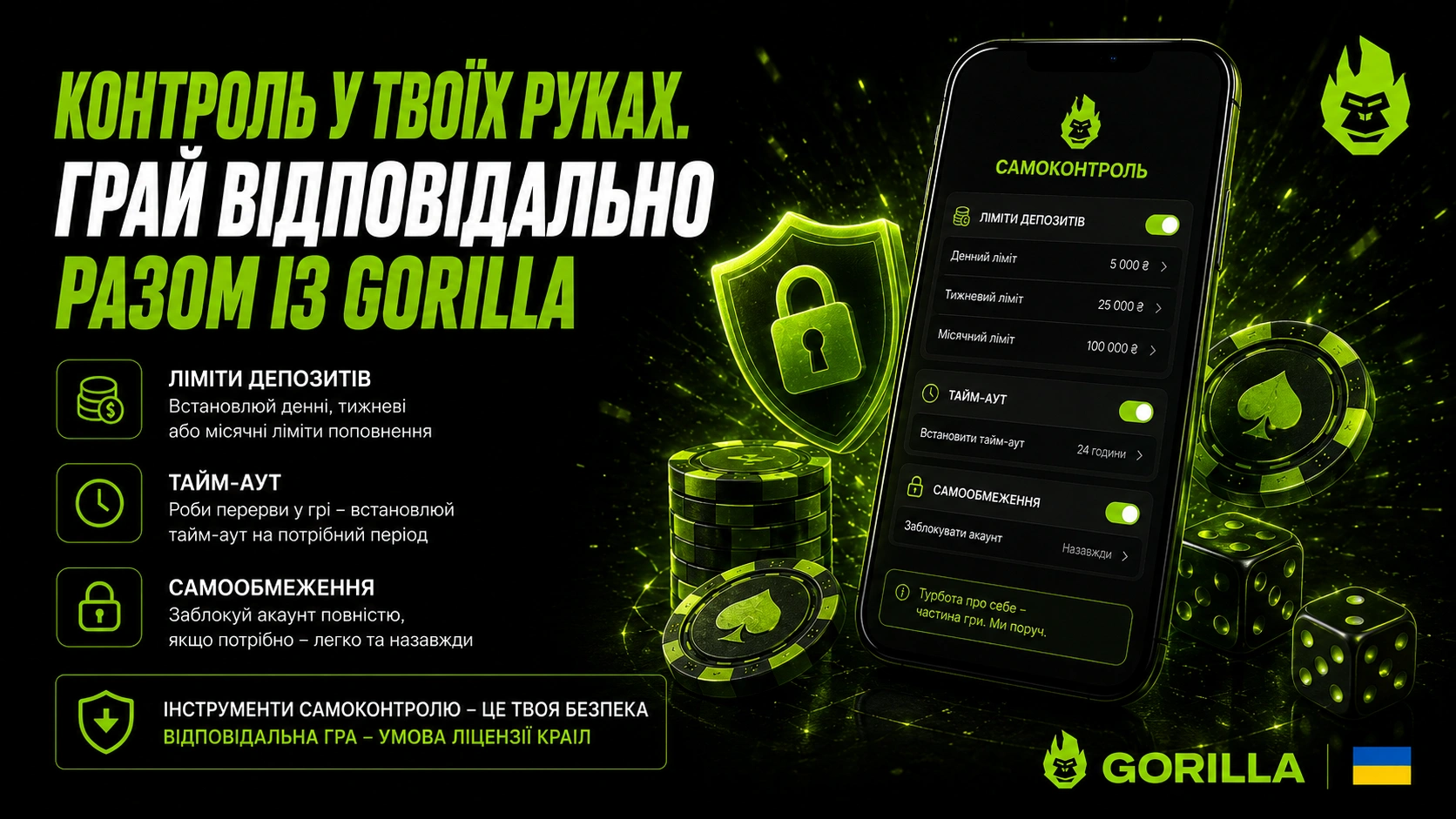 контроль у твоїх руках